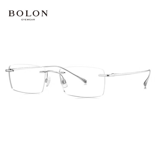 Tyrannosaurus (BOLON) Tyrannosaurus myopia mirror optical frame titanium frame male frameless glasses female can match astigmatism BT1591 frame + 1.60 diamond crystal film rock