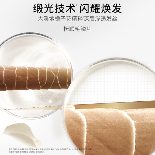 L'Oreal Hair Care Essential Oil (100ml gold + 100ml red) no-wash, nourishes curly hair, perm and frizzy hair