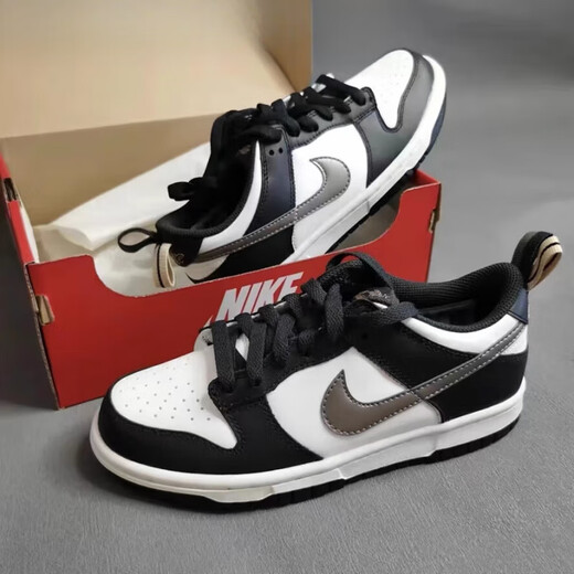 Nike (Nike) Dunk Low S Black and White Little Panda Women's Low Top Sports y zapatillas informales DH9764-001 Little Panda DH9764-001 (lugar) 35.5