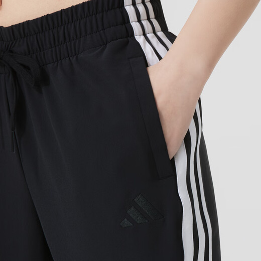 Adidas women's sports suit 25 summer new fast drying breathable casual short-sleeved T-shirt loose trousers two-piece set JD6435+JZ2173 XL