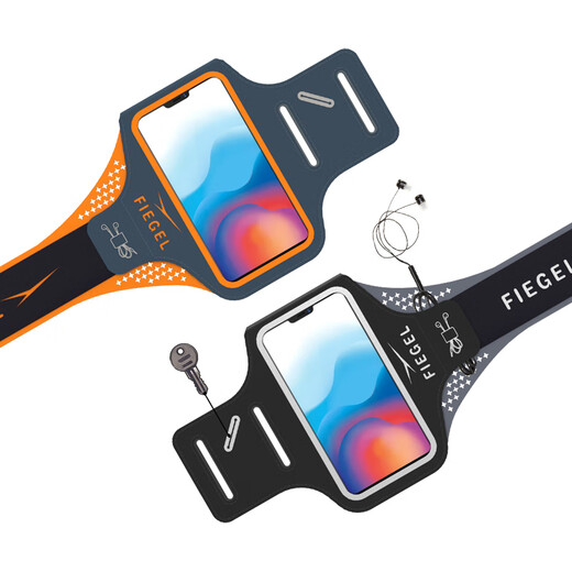 Feige is suitable for vivo running mobile phone arm bag, sports mobile phone arm sleeve, fitness mobile phone bag, arm mobile phone bag, equipment artifact, black X Fold3Pro special model