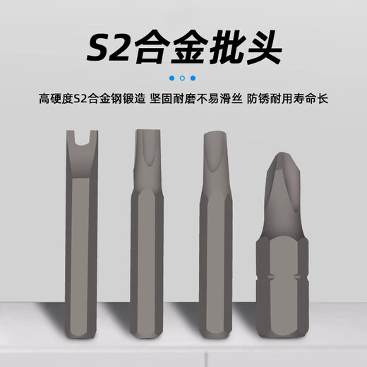 
Pupan Japan Fukuoka screwdriver set home computer mobile laptop precision repair disassembly and dust removal tool 128-in-one precision repair set [9227]