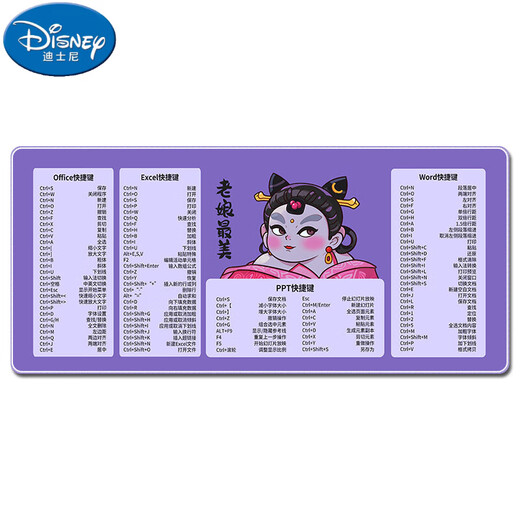 Комплект накладки Disney Nezha Mouse Mouse Chepcut Большой очень большой клавиатура Студент Офисная игра для ноутбука на стол 13892, так что 600x300 мм 2 мм