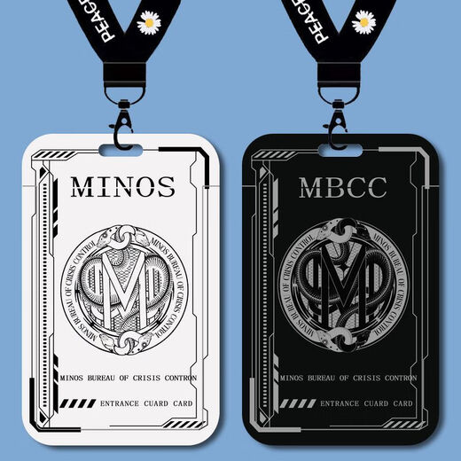 Fehlende MBCC Director Icon Student Card Set Schulkarten Marken -Bus -U -Bahn -Kartenkarte Wasserkarte B15828 Long Lanyard + Campus Card Clutch