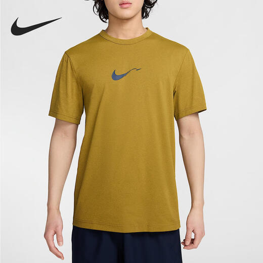 耐克（NIKE）春夏新款男士跑步训练运动宽松短袖HV4882-399 hv4882-299 L 175/92A/