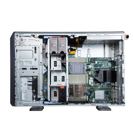 Dell PowerEdge T550 Tower Server Deep Learning GPU Computing Acceleration DeepSeek Local Deployment Desktop Computer Host 2* Silver 4310 24 Cores 2.1G 256G丨2*1.2T丨H755丨24G Graphics Card
