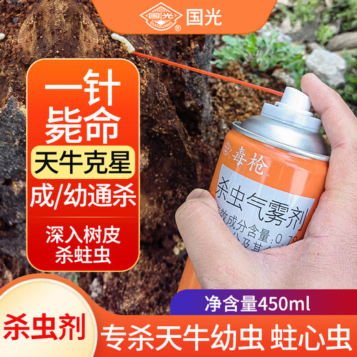 Guoguang Giftgewehrkäfer Insektizid Aerosol Nemesis Obstbaumstammbohrer Baumloch Insektenlarven Baum Antibohrerspray