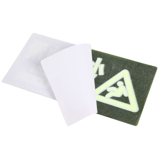 Be careful on the steps when traveling, 6 pieces of anti-slip and wear-resistant floor stickers, PVC self-adhesive warning signs, be careful of tripping on the steps at the entrance of the stairs