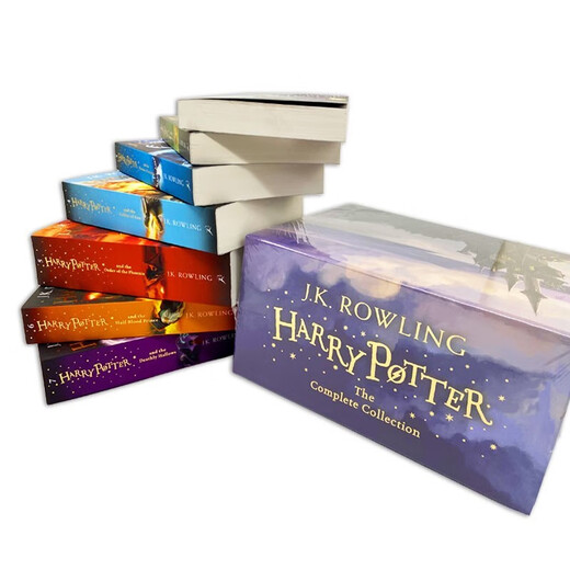 哈利波特英文原版 Harry Potter 7册套装（J.K罗琳 bloomsbury）赠电子图书馆体验卡 课外必读书目推荐教材 寒暑假假期读物 蓝思值880-1030L  小学教辅