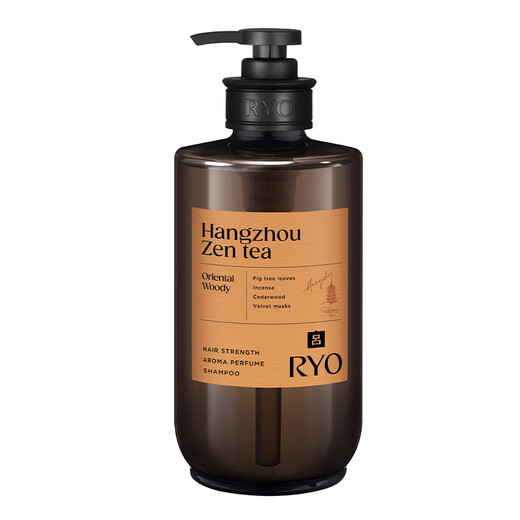 吕（Ryo）香氛吕控油蓬松洗发水持久留香杭州禅茶香洗发膏580ml