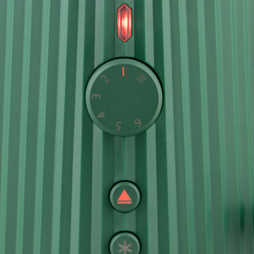 ALESSI Toaster Home Breakfast Machine Sandwich Toaster Bagel Toaster Plisse Pleated Series Green