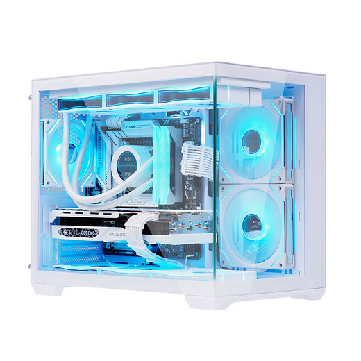 Jingtian Core i5-14600KF/RTX5070 12G/32G/1TB solid-state WIFi6 desktop computer complete PC design e-sports game console national subsidy 20%