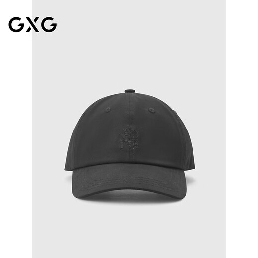 GXG Hat Men's Men's Spring Baseball Cap nouveau style Big Head Circonférence montrant le visage petit canard Cap noir