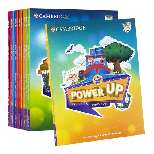 [Spot Delivery] Power -up -Lehrbuchvorbereitung 123456 Cambridge International Kinder Englisch Power Up Schüler Yle Cambridge Kinderprüfung Grundschule Englischschule Lehrbuch -Lesung Edition Vorbereitungsstufe [Lehrbuch + Arbeitsbuch]