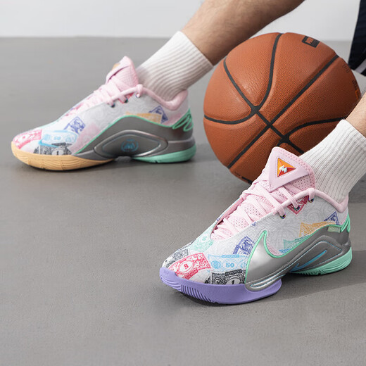 耐克（NIKE）男鞋 2025夏季比赛训练运动鞋子室内外场上耐磨舒适透气篮球鞋子 FZ1098-100 39