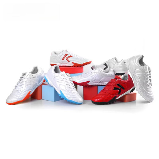 卡尔美（KELME）足球联名睿1.1系列T-MARK缓震TF碎钉袋鼠皮足球鞋 全K黑色8222ZX1098-003 40 US7