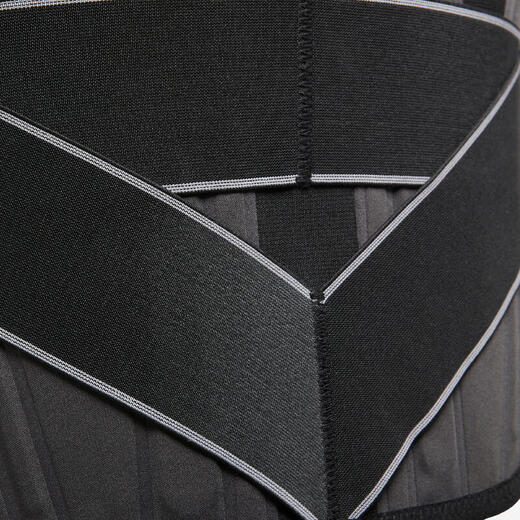 Decathlon waist protection fitness men and women warm belt squat waist support [4 support strips] 85-115cm-5516023
