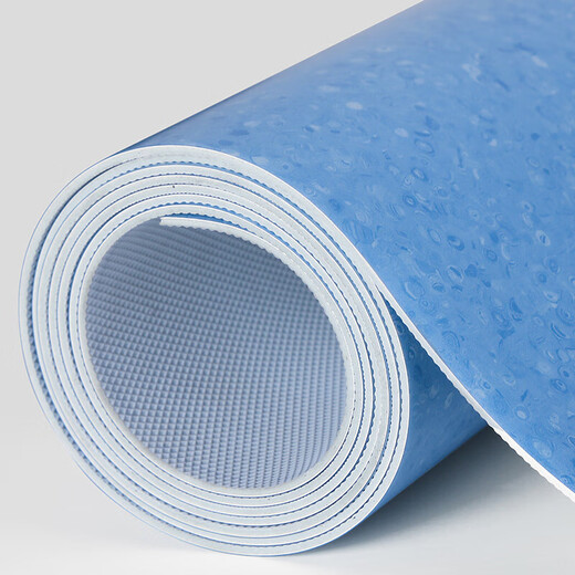 OUOETY PLANCHE ENGINEERING PLASTIQUE PLANCHER Hôpital résistant au sol PVC Cuir Anti-Slip Floor Floor Special Commercial épaississant Grain en bois 1098