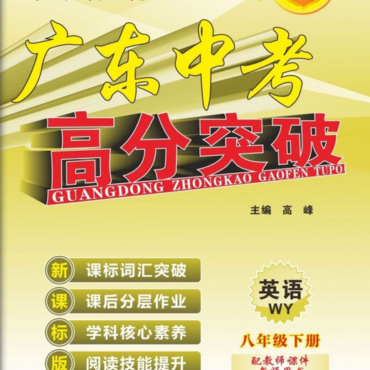 1365人好评2025春广东中考高分突破八年级下册语文数学英语物理历史道法 数学(人教版)