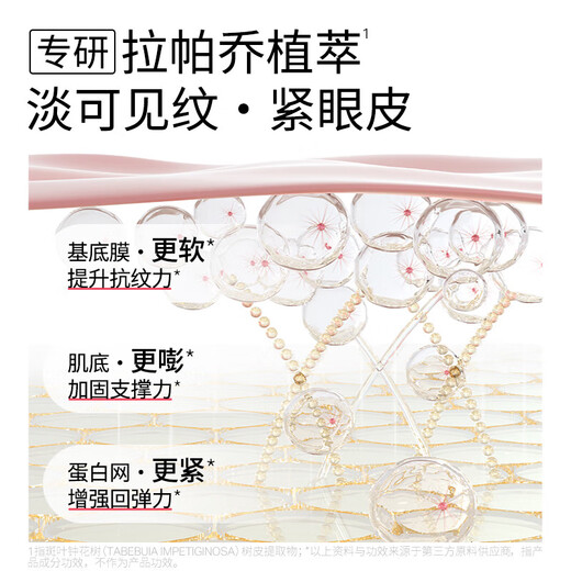 Yoshiyan Smile Eye Cream Vakuum Version 18G + Lächeln Essenz Öl 15 ml Set Light Muster Festung Aufhellen Valentinstag