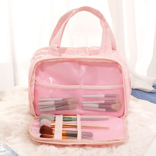 Banzheni cosmetic bag travel toiletry storage large capacity portable portable partition cosmetics small items men and women luggage bag