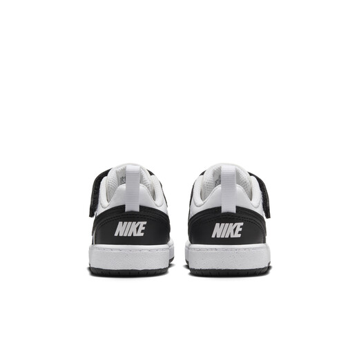 Nike cool pineapple baby flat sneakers Velcro winter boys and girls sneakers NIKE COURT DV5458 131 white/black 27