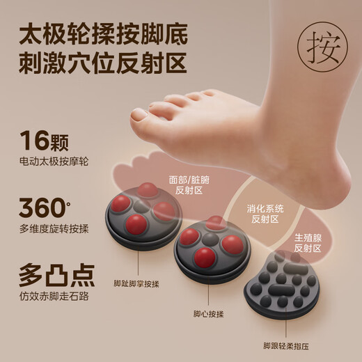 
Midea foot bath tub sterilization foot bathtub fully automatic massage foot bath basin physiotherapy fumigation warm bubble spray Teacher's Day gift birthday gift for boyfriend and girlfriend elder ZL310 deep space gray
