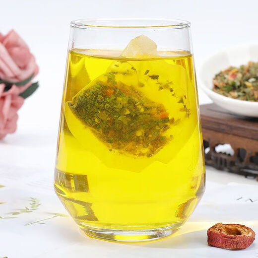 玉米须桑叶茶牛蒡葛根山楂青钱柳荷叶决明子陈皮组合茶 正品保证(促完下架) 2盒)60包强力推荐
