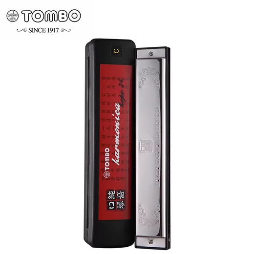 Tombo Tongbao 6624p Pure Ton Mundoniconica für erwachsene Anfänger 24-Loch Polyphonische Harmonika C Schlüssel professionelle Leistung F-Taste F Key