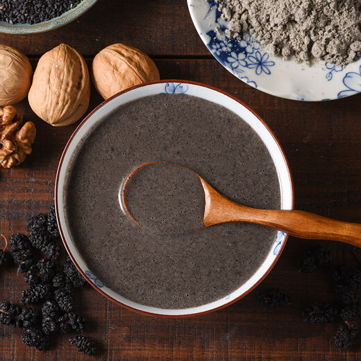 Aoruichen kaiser milch plus calcium schwarzer sesampaste student nähre brühne körner grobkörner mittlere und ältere trinken sofortige Lebensmittel Fahrenheit Kaiser 738G Black Sesam Paste [ungefähr 22 kleine Pakete]
