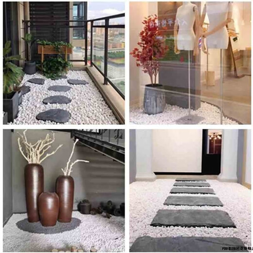 Runhuanian multi-succulent pavement stone flower cultivation small white pebbles pebbles rain flower stone fish tank landscaping potted courtyard paving 5Jin Jin is equal to 0.5kg fine snowflake white 1-3mm 1 capsule trial pack
