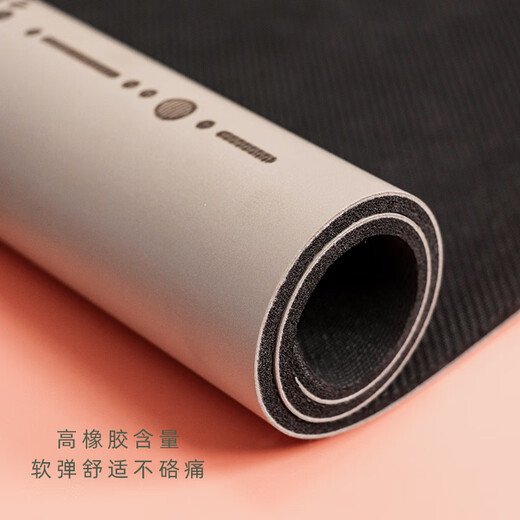 Shantou Lincun natural rubber yoga mat small size inversion plank support mat non-slip knee pads elbow pads kneeling pad meditation cushion random color