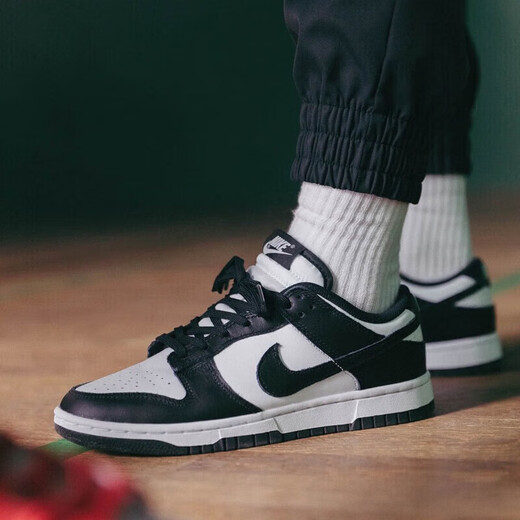 耐克（NIKE）男鞋大童女鞋情侣鞋 2025夏季新款运动鞋DUNK休闲鞋透气滑板鞋 男鞋DD1391-100/女鞋CW1590-100 35.5