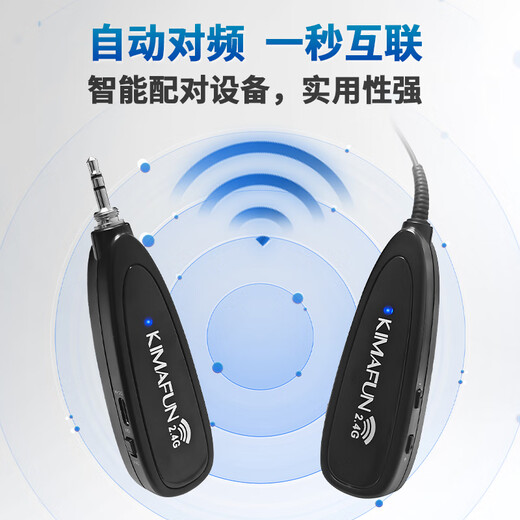 Crystal Microphone GWP88 Sweat-proof Headset Fitness Coach Wireless Microphone Head-mounted Group Class Exercise Live Broadcast Microphone Spinning Bike Square Dancing Sports Pickup GWP88 Anti-sweat and anti-shedding Long-range transmission and long battery life