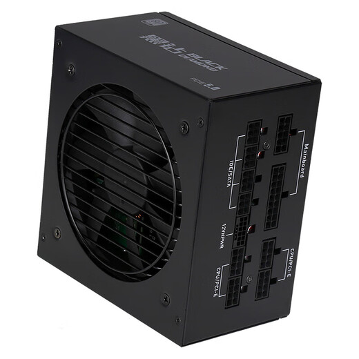 先马（SAMA）金牌系列 额定500W/650W/750W/850W 金牌认证ATX3全模组台式机电脑游戏电源 支持50显卡  黑钻1000 V3 黑色 金牌模组（ATX3.0）