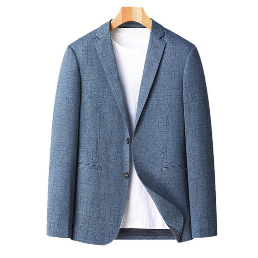 Romon (Romon) Anzug Herrenanzug Top Single Business Casual Anzug Single Druppenanzug Jacke für Männer Western Spring und Herbst Neuer Stil 9926 Grau XL 180 [Empfohlen 135-150jin [Jin ist 0,5 kg]]