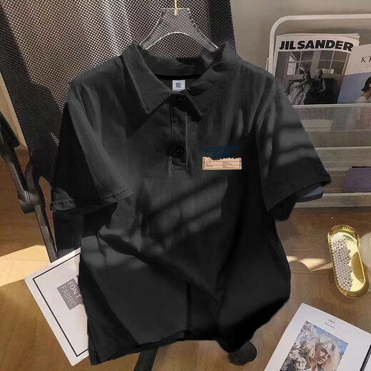 Hualin Fashion Sommer Hong Kong Style Shirt Herren Design Touch Shirt Halbärmelige Top [3895*Wasp] -White M Empfohlen 80-110jin [Jin gleich 0,5 kg]