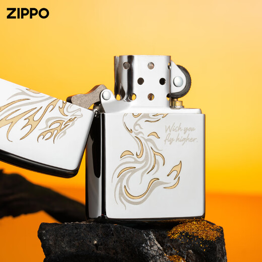 Zippo leichter offizielles Flaggschiff Feilong Windproof Treibstoff Spezielles geburtliches Geburtstagsgeschenk für Freund Feilong [eigenständig ölfrei] TC9901DK