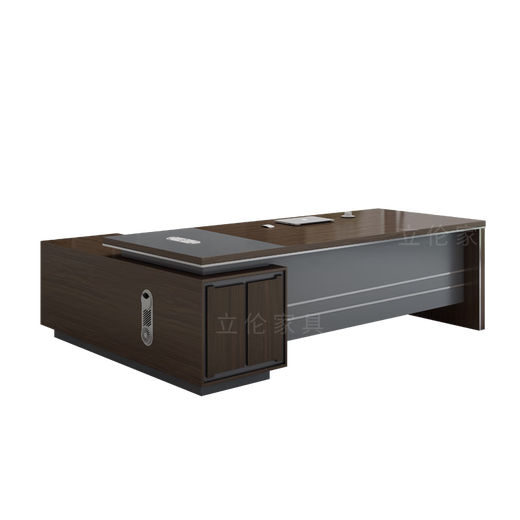 Li Lun boss desk office desk and chair combination office president desk simple modern executive desk 1.6 meters boss desk
