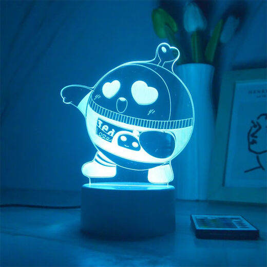 Nuevas luces periféricas de la fiesta de huevo Baker Styling coloridos luces nocturnas en los regalos de cumpleaños de la noche para niños Empacaje de la caja de regalo de 3899-9 Dongdong
