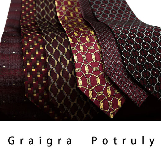 NJSkakw Sac à 7 jours Changer le marron Brun Yellow Retro Mulberry Silk Écran de soie imprimée Largeur de soie 9cm Men's Tie YH-1049