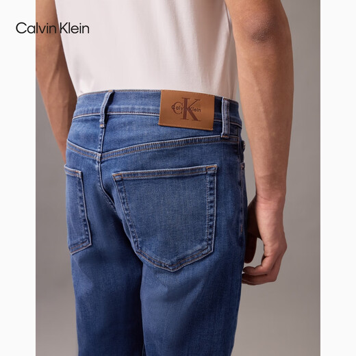 Calvin Kleinjeans [Cool] 25 Frühlings- und Sommer Neue Herren CK Casual Pendler Wedge Tapered Jeans 4RAB701