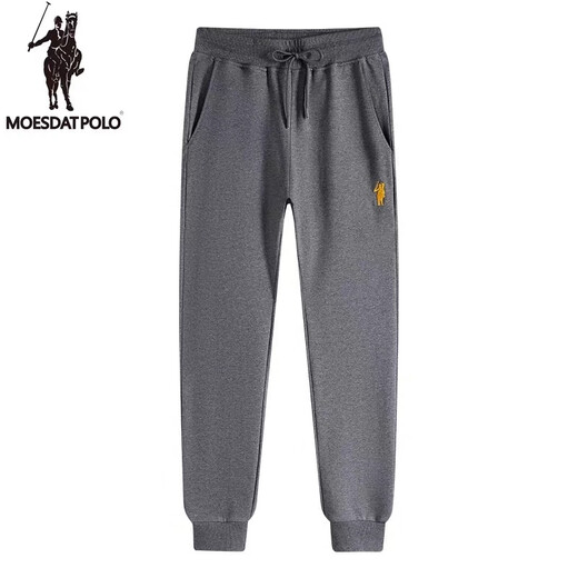 POLO SPORT American Ralph Lauren spring and autumn casual versatile pants loose leg drawstring sweatpants simple sports pants men's pants black M