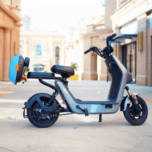 Yu Nianxi National Standard Elektrofahrzeug Kofferraum Little Turtle Queen Kofferrad Fahrrad Werkzeugkasten Aufbewahrungsbox Elektrofahrzeug UFO Back 9928 Jazz Weiß + Färbungszubehör klein