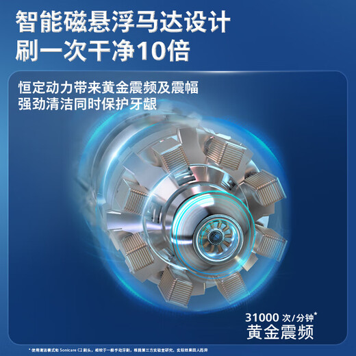 AVENTPhilips Electric Toothbrush HX9912 Diamond 9 Series Pro Home Personal Escort Gift Recommended by Xiao Zhan to Double Your Smile Single Host + Original Brush Head*1 No Box