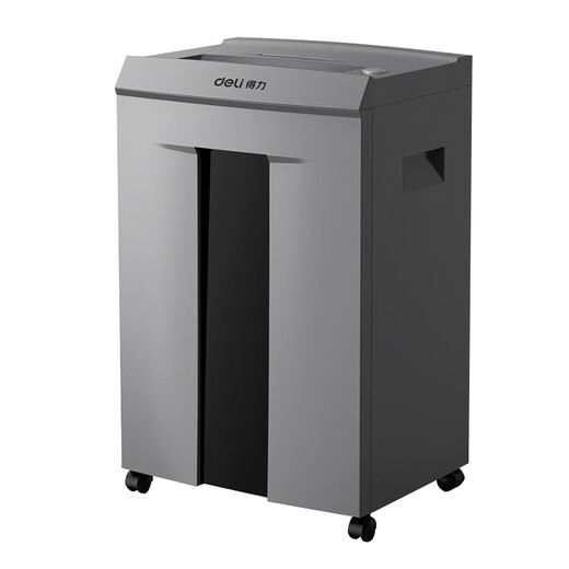 Deli -Papier Shredder Level 5 Vertrauliche Geschäftsbüro und Haushaltsbärer -CD -Karte 16 Teile pro Zeit 30L Visuelle Kapazität 60 Minuten kontinuierlich zerkleinern 9906