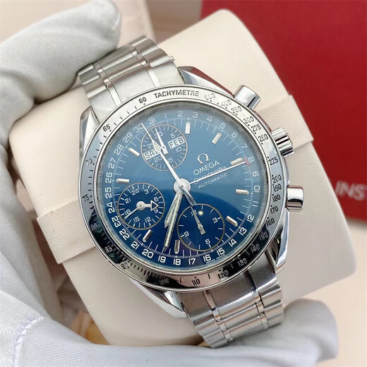 [SECUESTA 99 NUEVO] OMEGA Men's Watch Speedmaster Series Mecánica automática Mecánica Reloj Multifuncional CRONOGRO DISETA PANTALLA Lumino