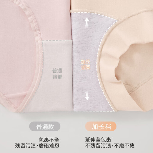 Langsha 2025 Nouveaux sous-vêtements pour les femmes coton pur 10a Coton antibactérien allongé entrelace mi-taille sports sans trace de boxer plat