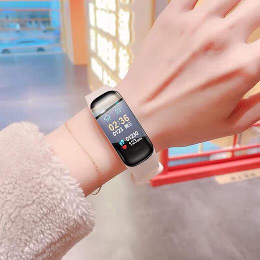 Smart Bracelet Sport -Schrittzähler Wecker Farbbildschirm Bluetooth Armband Uhr Multifunktion Mobile Handy Paare Universal Cosmetries Cool Schwarz - Factory Direct Supply - Qualitätssicherung [Schwarz] Luxusmodell [Multifunktional Sports Fashion Universal]