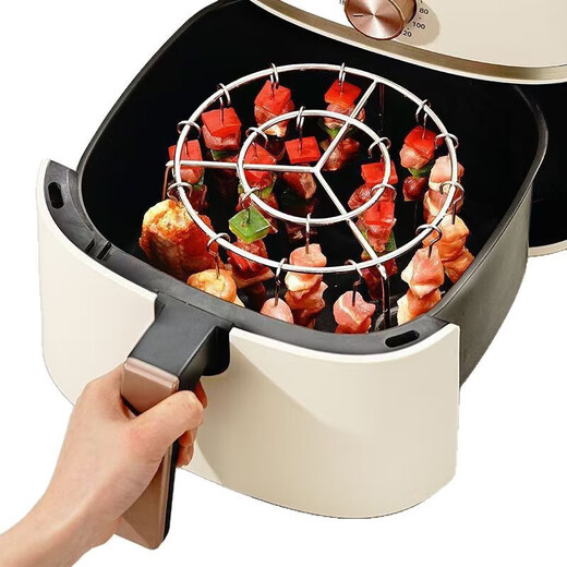 Grill air fryer barbecue special rack round vertical rack kebab grill 24 hanging oven rack kebab rack grill 24 pin